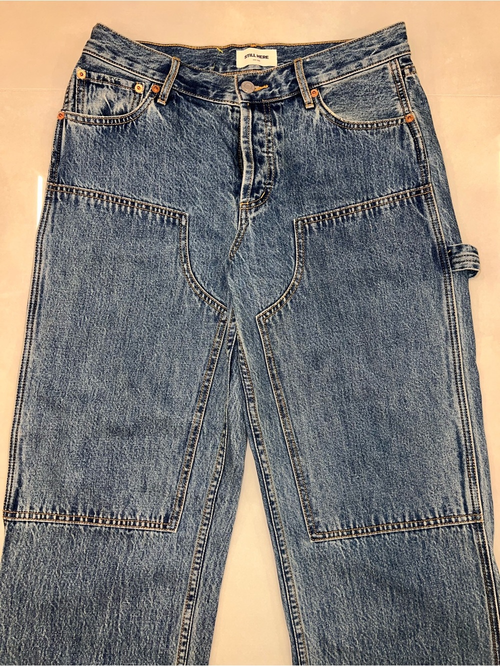 Still Here Subway Jean in Classic Blue - Picture 6 of 12